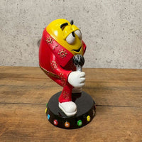 陶器フィギュア　【M&M's Sweet On Elvis collection】イエロー　エルビスプレスリー　陶器製　シリアルナンバー入り　ヴィンテージ