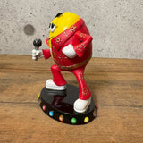 陶器フィギュア　【M&M's Sweet On Elvis collection】イエロー　エルビスプレスリー　陶器製　シリアルナンバー入り　ヴィンテージ