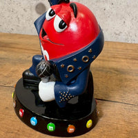 陶器フィギュア　【M&M's Sweet On Elvis collection】レッド　エルビスプレスリー　陶器製　シリアルナンバー入り　ヴィンテージ