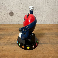 陶器フィギュア　【M&M's Sweet On Elvis collection】レッド　エルビスプレスリー　陶器製　シリアルナンバー入り　ヴィンテージ
