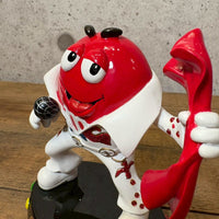 陶器フィギュア　【M&M's Sweet On Elvis collection】レッド　エルビスプレスリー　陶器製　シリアルナンバー入り　ヴィンテージ