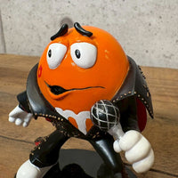 陶器フィギュア　【M&M's Sweet On Elvis collection】オレンジ　エルビスプレスリー　陶器製　シリアルナンバー入り　ヴィンテージ 　