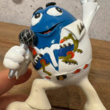 陶器フィギュア　【M&M's Sweet On Elvis collection】ブルー　エルビスプレスリー　陶器製　シリアルナンバー入り　ヴィンテージ