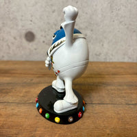 陶器フィギュア　【M&M's Sweet On Elvis collection】ブルー　エルビスプレスリー　陶器製　シリアルナンバー入り　ヴィンテージ