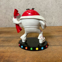 陶器フィギュア　【M&M's Sweet On Elvis collection】レッド　エルビスプレスリー　陶器製　シリアルナンバー入り　ヴィンテージ