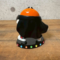 陶器フィギュア　【M&M's Sweet On Elvis collection】オレンジ　エルビスプレスリー　陶器製　シリアルナンバー入り　ヴィンテージ 　