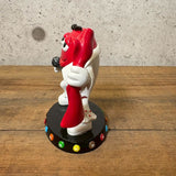 陶器フィギュア　【M&M's Sweet On Elvis collection】レッド　エルビスプレスリー　陶器製　シリアルナンバー入り　ヴィンテージ