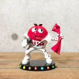 陶器フィギュア　【M&M's Sweet On Elvis collection】レッド　エルビスプレスリー　陶器製　シリアルナンバー入り　ヴィンテージ