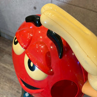 ストアディスプレイ 【M&M'S（エムアンドエムズ）】レッド 　アメトイ　ショップ什器