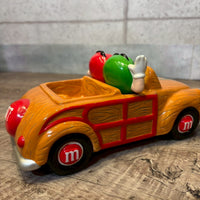 陶器オブジェ 【M&M'S（エムアンドエムズ）】 ブラウン　カー　アメトイ　インテリア