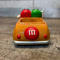 陶器オブジェ 【M&M'S（エムアンドエムズ）】 ブラウン　カー　アメトイ　インテリア