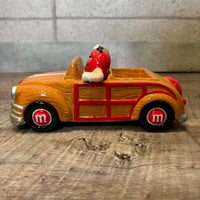 陶器オブジェ 【M&M'S（エムアンドエムズ）】 ブラウン　カー　アメトイ　インテリア