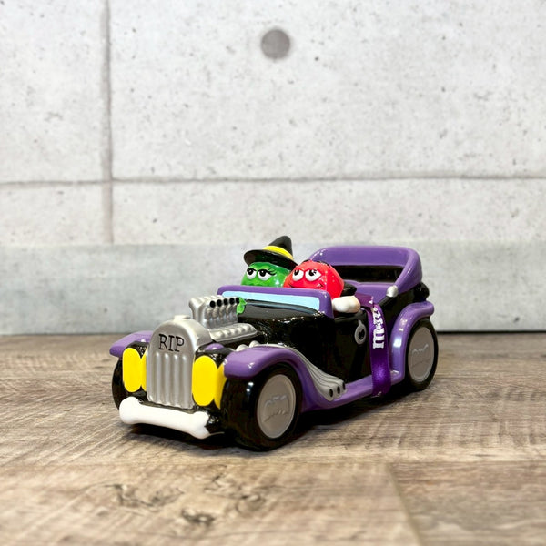 陶器オブジェ 【M&M'S（エムアンドエムズ）】 ハロウィン　パープルカー　アメトイ　インテリア