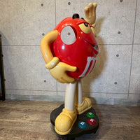 ストアディスプレイ 【M&M'S（エムアンドエムズ）】レッド 　アメトイ　ショップ什器