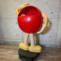 ストアディスプレイ 【M&M'S（エムアンドエムズ）】レッド 　アメトイ　ショップ什器