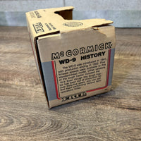 McCormick WD-9トラクター　【ERTL（アートル）】 ミニチュアモデル　レトロ農機　オブジェ　ミニカー　ヴィンテージ