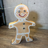 電飾ライト　クリスマス　NOEL　ジンジャーマン　ヴィンテージ