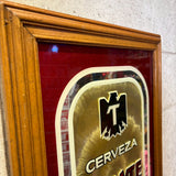 パブミラー【Cerveza Tecate（テカテ）】額装　アート　ヴィンテージ