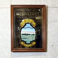 パブミラー【The Glenlivet（グレンリベット）】額装　アート　ヴィンテージ