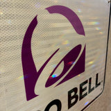 看板　【Taco Bell（タコベル）】　スチール看板　メタルサイン