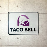 看板　【Taco Bell（タコベル）】　スチール看板　メタルサイン