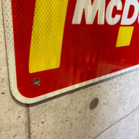 看板　【McDonald’s（マクドナルド）】　スチール看板　メタルサイン
