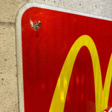 看板　【McDonald’s（マクドナルド）】　スチール看板　メタルサイン