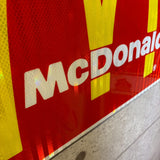 看板　【McDonald’s（マクドナルド）】　スチール看板　メタルサイン