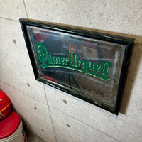 パブミラー【Pilsner Urquell（ピルスナーウルケル）】額装　アート　ヴィンテージ
