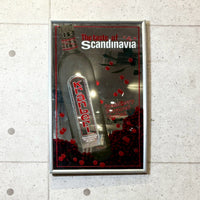 パブミラー【cranberry vodka(クランベリーウォッカ)】額装　アート　ヴィンテージ