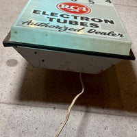 電飾クロック　【RCA ELECTRON TUBES】　ヴィンテージ時計　希少