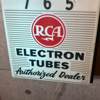 電飾クロック　【RCA ELECTRON TUBES】　ヴィンテージ時計　希少