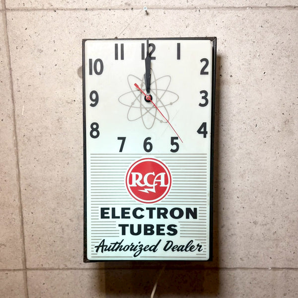 電飾クロック　【RCA ELECTRON TUBES】　ヴィンテージ時計　希少