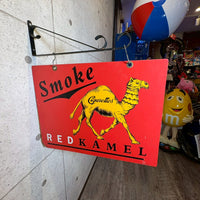ハンガー看板　【Smoke Cigarettes RED KAMEL】　ヴィンテージサイン