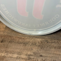 プラスチック看板　【JIMMY JOHN’S】　円型サイン