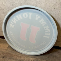 プラスチック看板　【JIMMY JOHN’S】　円型サイン