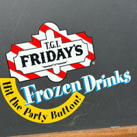 木製フレーム黒板　【T.G.I. FRIDAY’S】　1998年製　ヴィンテージ黒板