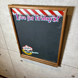 木製フレーム黒板　【T.G.I. FRIDAY’S】　1998年製　ヴィンテージ黒板