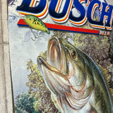 ヴィンテージ看板　【BUSCH BEER（ブッシュビール）】エンボスサイン　2000年製