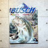 ヴィンテージ看板　【BUSCH BEER（ブッシュビール）】エンボスサイン　2000年製