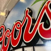 ヴィンテージ看板　【 Coors Light（クアーズ・ライト） 】　ビールサイン　2001年製
