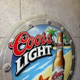 ヴィンテージ看板　【 Coors Light（クアーズ・ライト） 】　ビールサイン　2001年製