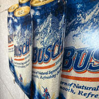 ヴィンテージ看板　【BUSCH BEER（ブッシュ・ビール】　ビールサイン