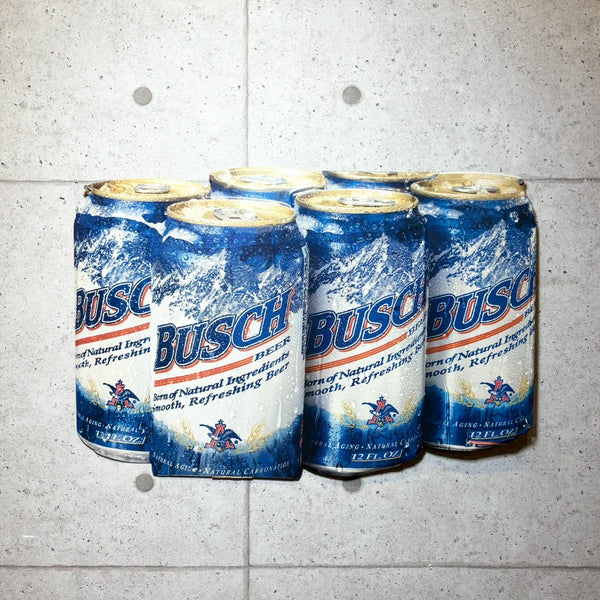 ヴィンテージ看板　【BUSCH BEER（ブッシュ・ビール】　ビールサイン
