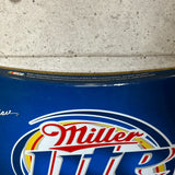 ボンネット型看板　【NASCAR】ラスティ・ウォレス直筆サイン入り看板　Miller Lite