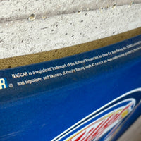 ボンネット型看板　【NASCAR】ラスティ・ウォレス直筆サイン入り看板　Miller Lite