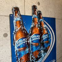 ヴィンテージ看板　【BUD LIGHT（バドライト）】　ビールサイン　