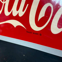 ヴィンテージ黒板　【Coca-Cola】　ブリキ看板　正規品