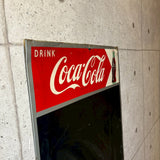 ヴィンテージ黒板　【Coca-Cola】　ブリキ看板　正規品