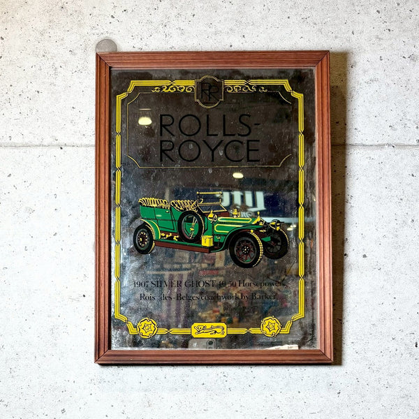 ヴィンテージミラー　【ROLLS ROYCE(ロールスイス)】　1907 Silver Ghos